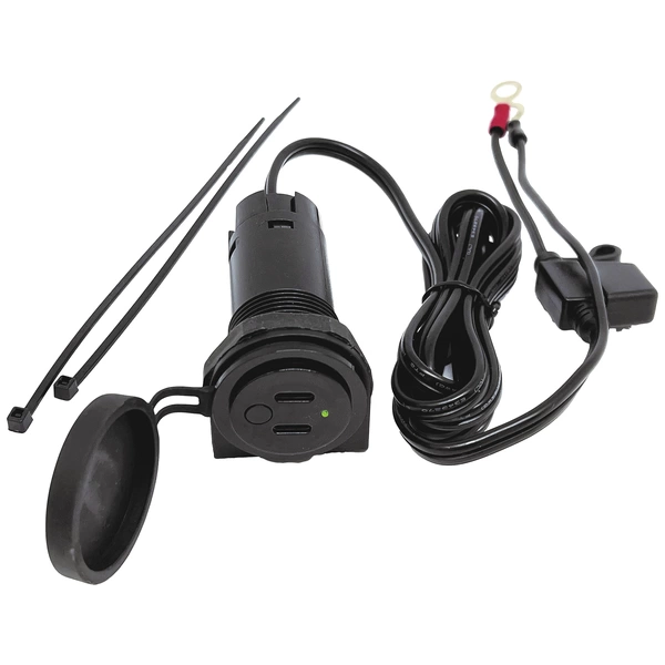 BAAS USB-Twin-Bordsteckdose 3,6A 12/24V BAAS USB-Twin-Bordsteckdose 3,6A 12/24V