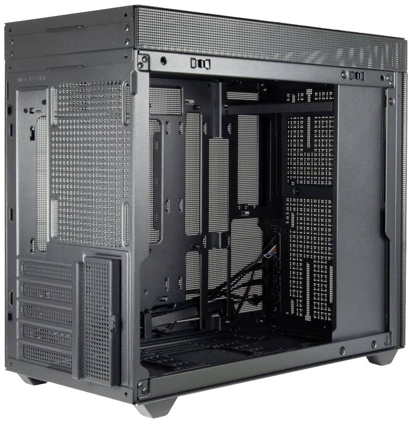 Inter-Tech IM-2 Expander Micro-Tower PC-Gehäuse Schwarz