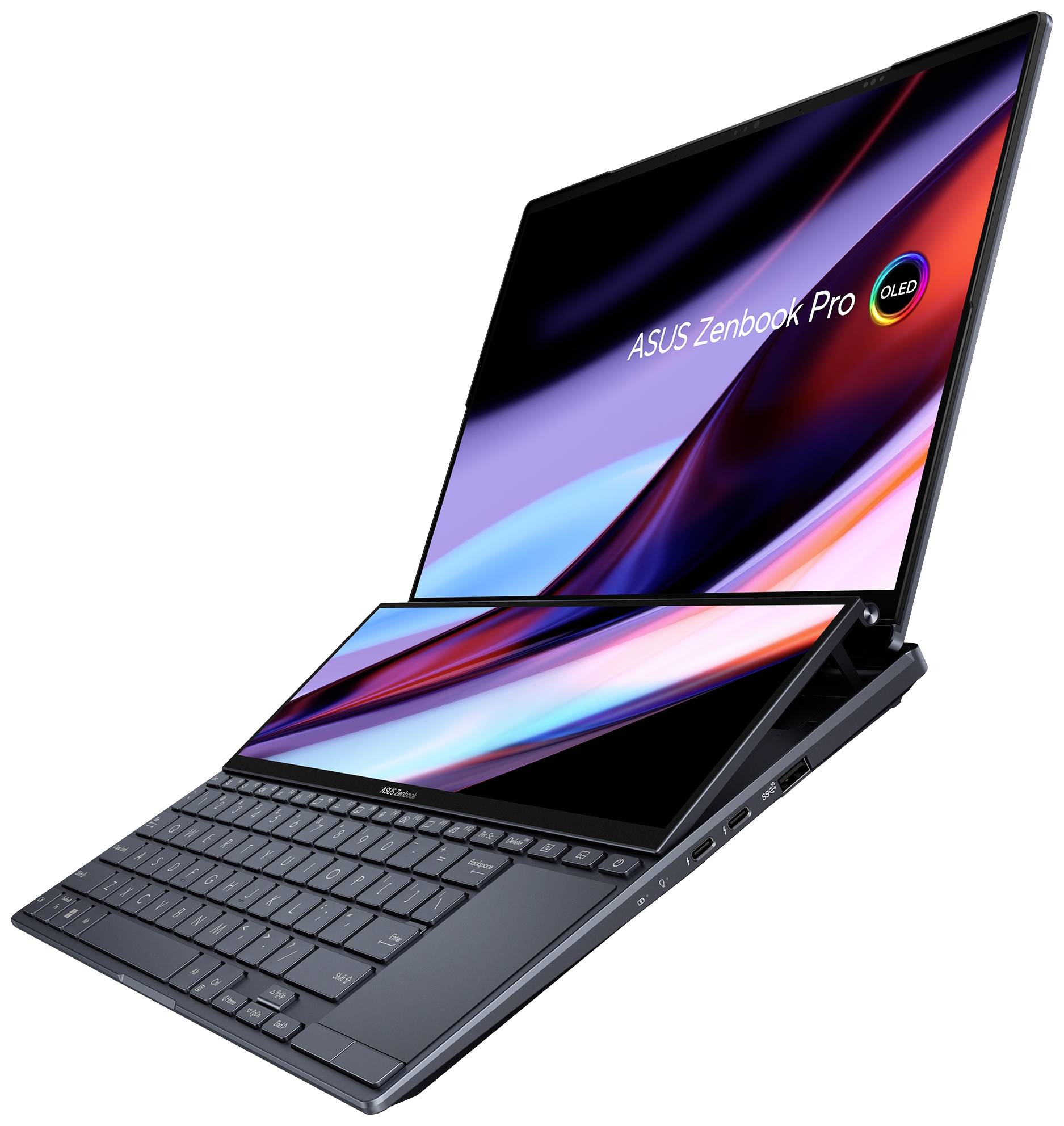 Asus Notebook Zenbook Pro 14 Duo OLED UX8402VU-P1097X 36.8cm (14.5 Zoll) WQXGA+ Intel® Core™ i9 i9-13900H 32GB RAM 1TB SSD Nvidia