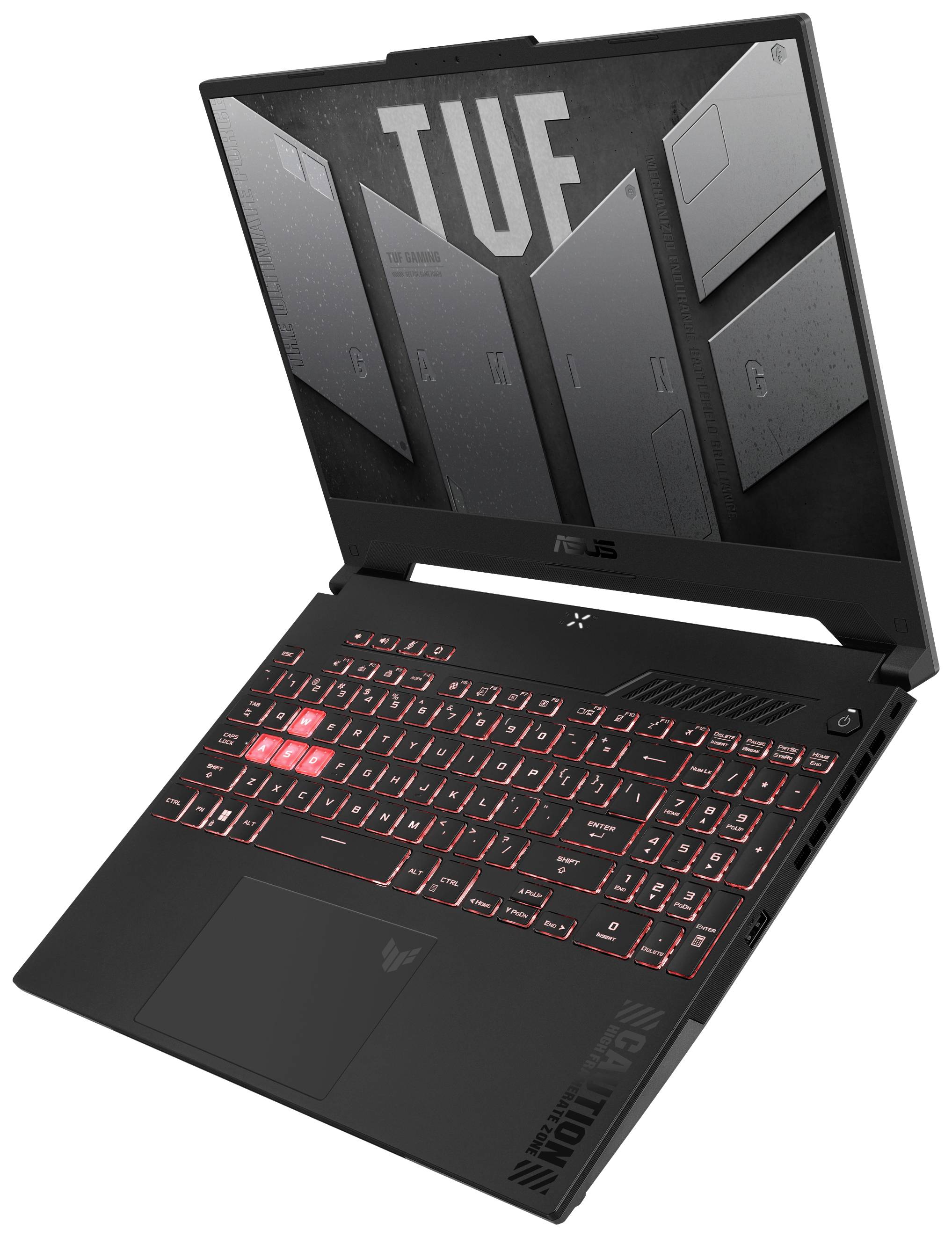 Asus Gaming Notebook TUF Gaming A15 FA507NU-LP101W 39.6 cm (15.6 Zoll) Full HD AMD Ryzen 5 7535HS 16 GB RAM 512 GB SSD Deutsch, QWERTZ Grau 9