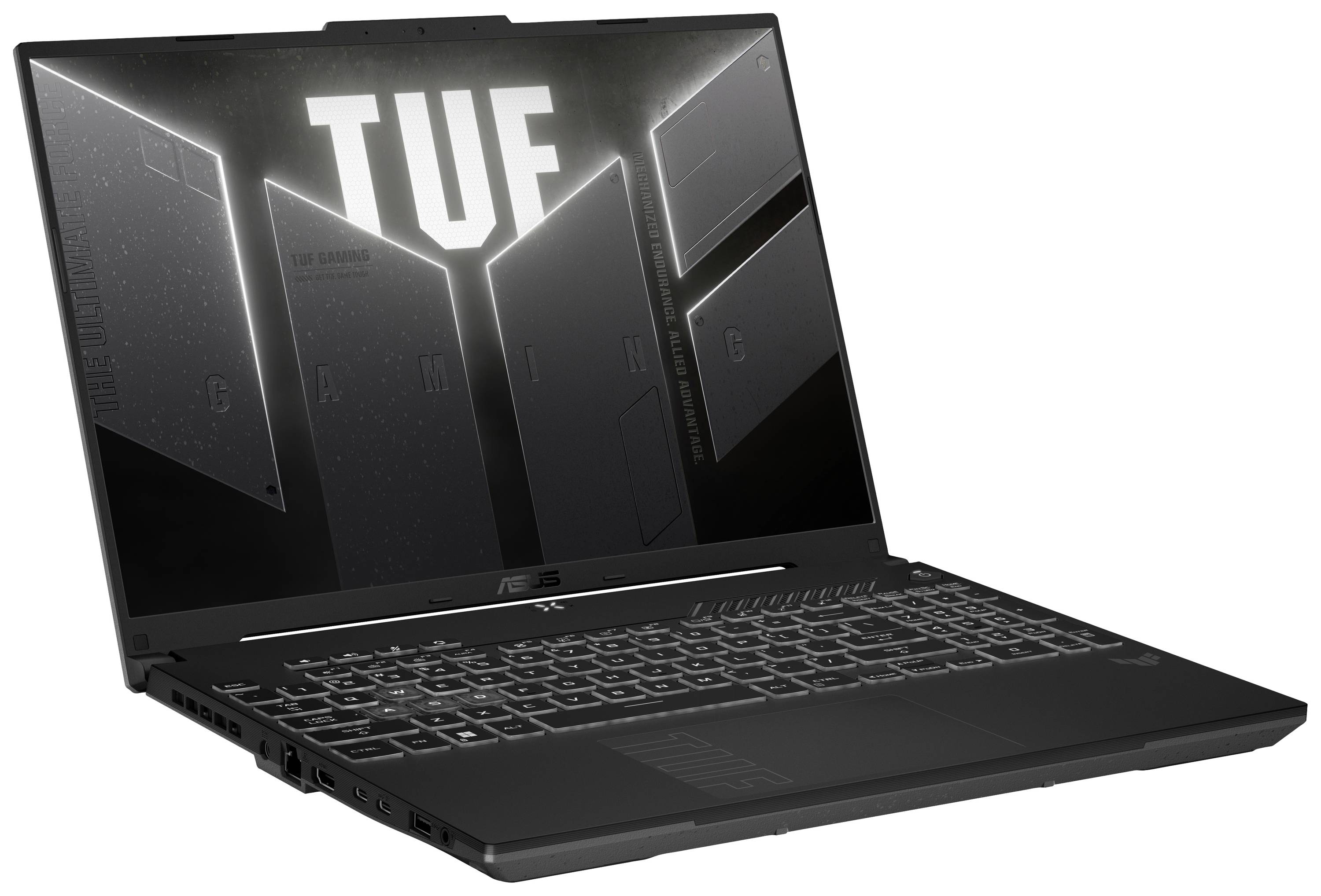 Asus Gaming Notebook TUF Gaming A16 FA607PV-N3011W 40.6 cm (16 Zoll) WUXGA AMD Ryzen 9 7845HX 16 GB RAM 1 TB SSD Deutsch, QWERTZ Grau 90NR0IX