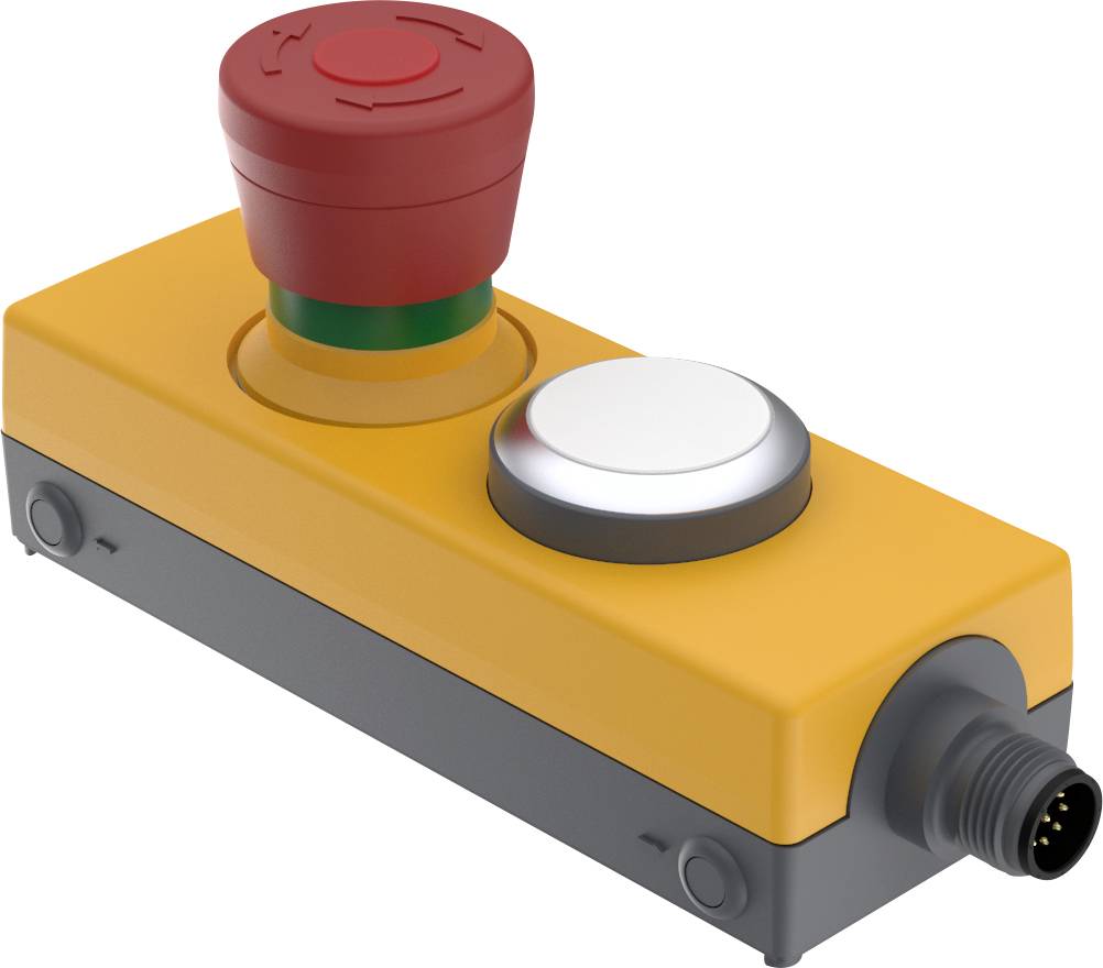 RAFI 1.22.114.392/0200 DT091 Drucktaster 24V 0.5A tastend (L x B x H) 123.2 x 40 x 60.2mm 1St.