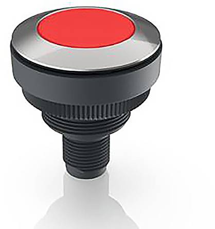 RAFI RAMO 30 Meldeleuchte Edelstahl, Rot