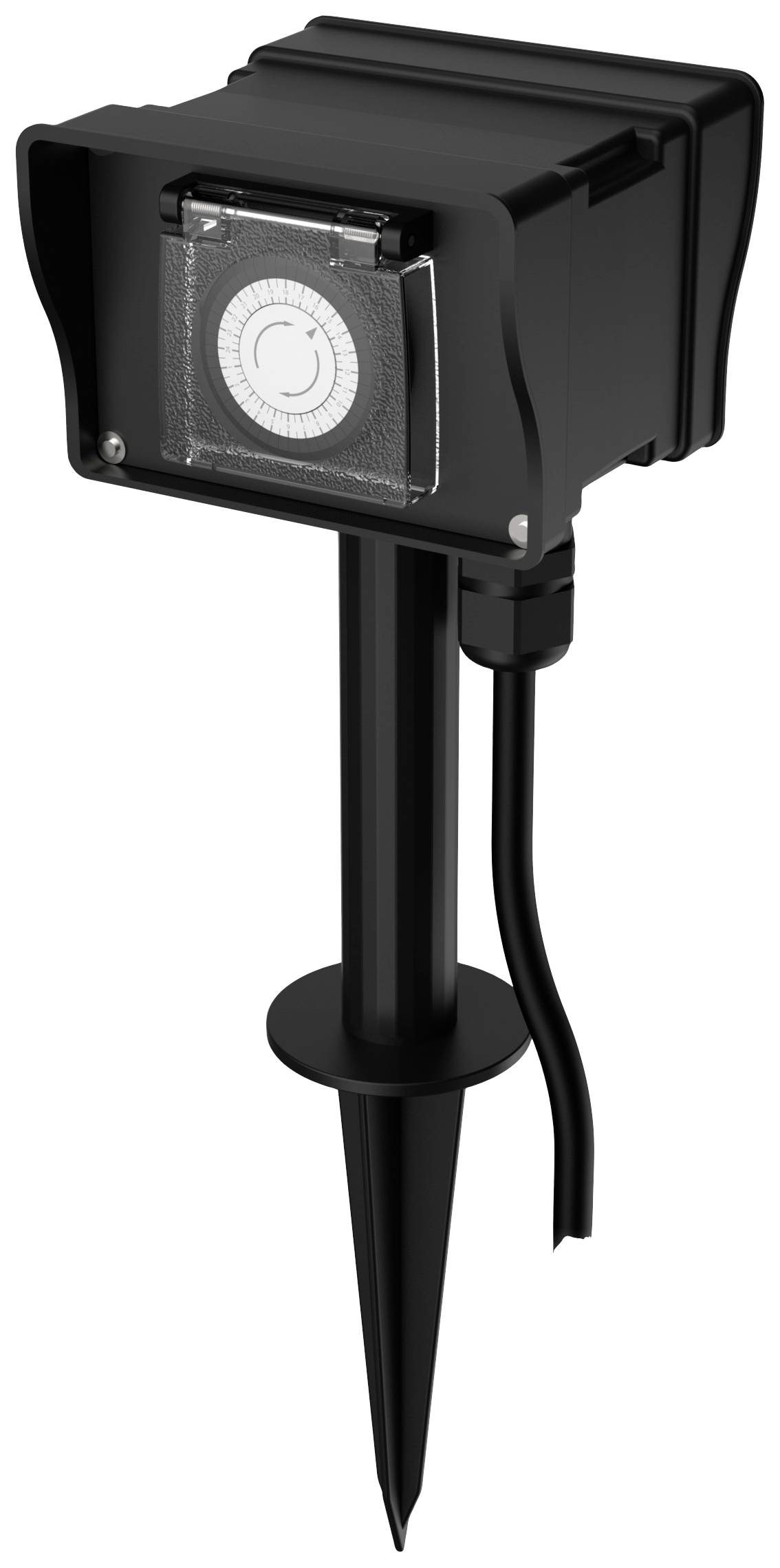 Ansmann 1260-0012 Zeitschaltuhr analog Tagesprogramm 3680W IP44