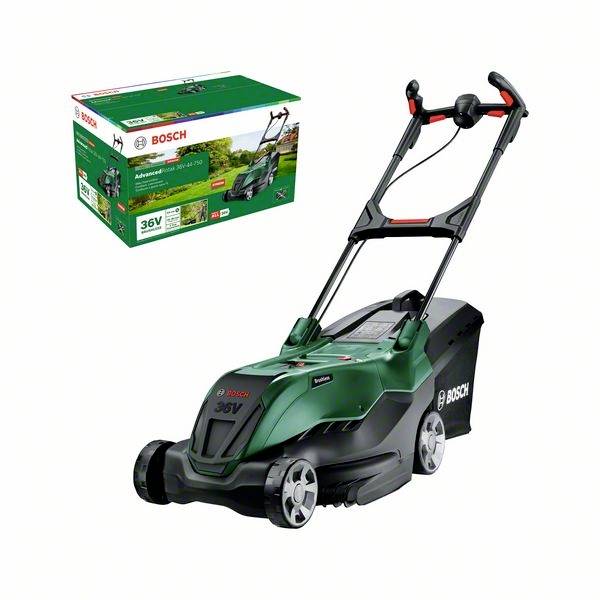 Bosch Home and Garden AdvancedRotak 36V-44-750 Akku Akku-Rasenmäher 36V Schnittbreite (max.) 44cm Geeignet für Rasenfläche, max