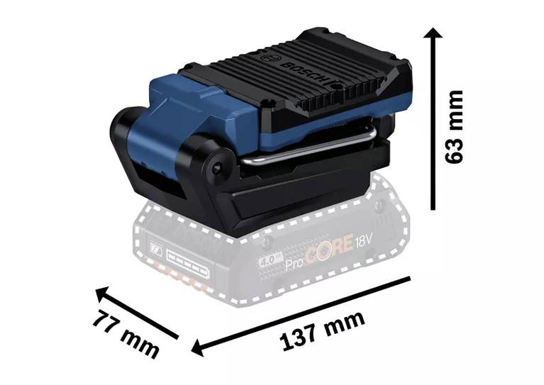 Bosch Professional LED Arbeitsleuchte GLI 18V-800 0601443600