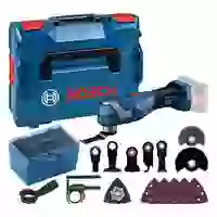 Bosch Professional GOP 18V-34 06018G2002 Akku-Multifunktionswerkzeug ohne Akku, ohne Ladegerät, mit Zubehör, inkl. Koffer Bosch Professional GOP 18V-34 06018G2002 Akku-Multifunktionswerkzeug ohne Akku, ohne Ladegerät, mit Zubehör, inkl. Koffer