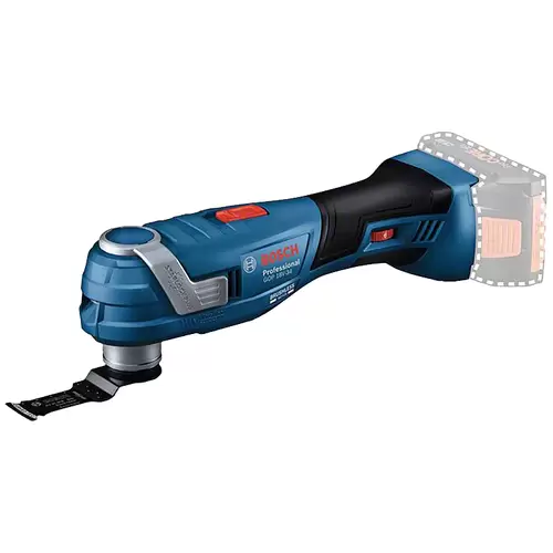 Bosch Professional GOP 18V-34 06018G2002 Akku-Multifunktionswerkzeug ohne Akku, ohne Ladegerät, mit Zubehör, inkl. Koffer Bosch Professional GOP 18V-34 06018G2002 Akku-Multifunktionswerkzeug ohne Akku, ohne Ladegerät, mit Zubehör, inkl. Koffer