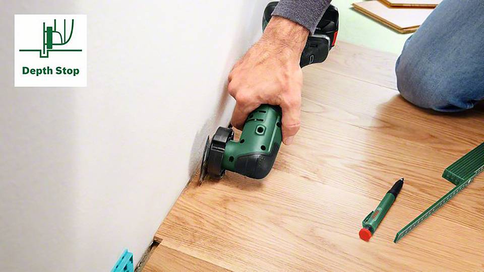 Bosch Home and Garden UniversalMulti 18V-32 0603105000 Akku-Multifunktionswerkzeug