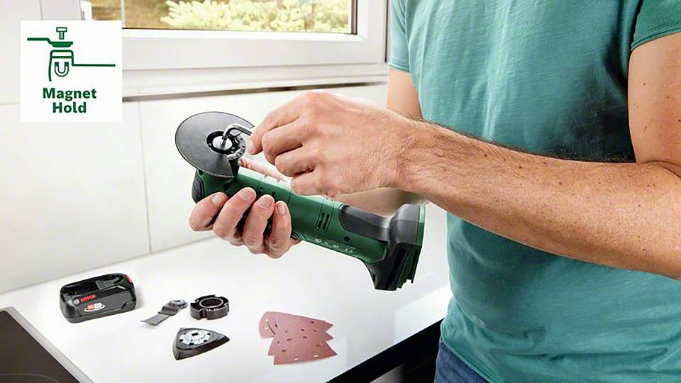 Bosch Home and Garden UniversalMulti 18V-32 0603105000 Akku-Multifunktionswerkzeug