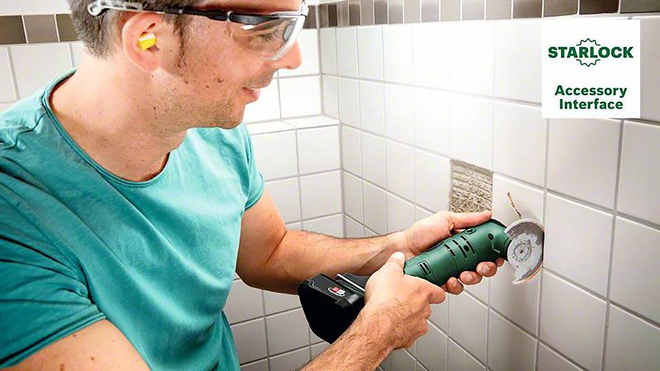 Bosch Home and Garden UniversalMulti 18V-32 0603105000 Akku-Multifunktionswerkzeug