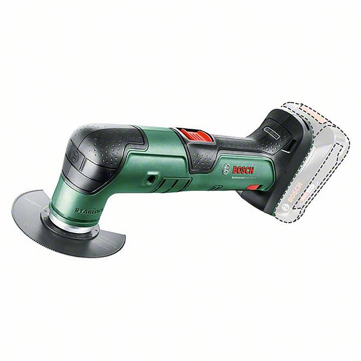 Bosch Home and Garden UniversalMulti 18V-32 0603105000 Akku-Multifunktionswerkzeug