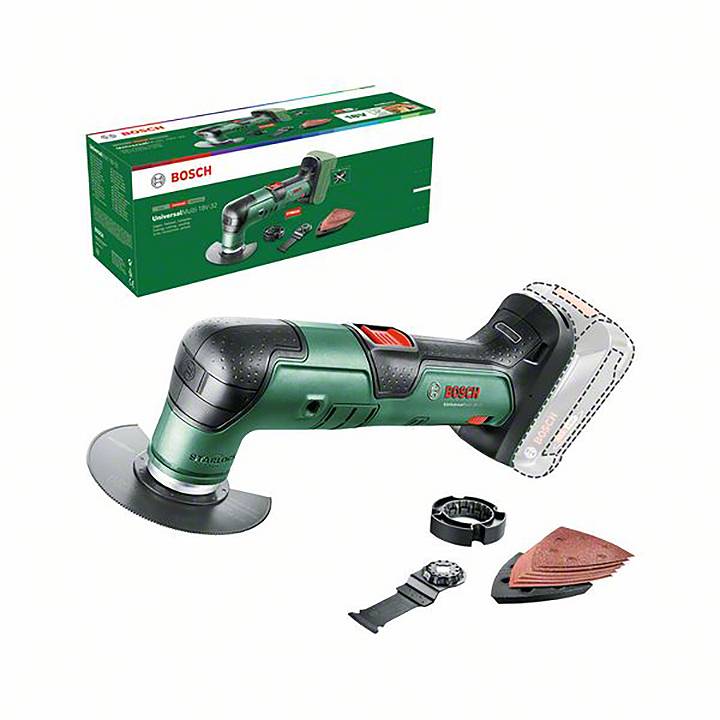 Bosch Home and Garden UniversalMulti 18V-32 0603105000 Akku-Multifunktionswerkzeug