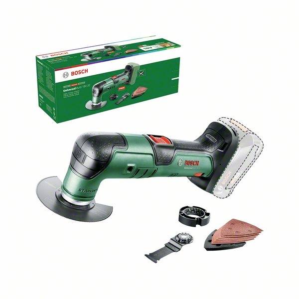 Bosch Home and Garden UniversalMulti 18V-32 0603105000 Akku-Multifunktionswerkzeug