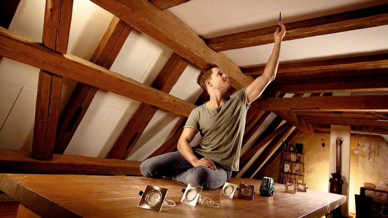 Bosch Home and Garden UniversalLevel 2 Set Kreuzlinienlaser Reichweite (max.): 10 m