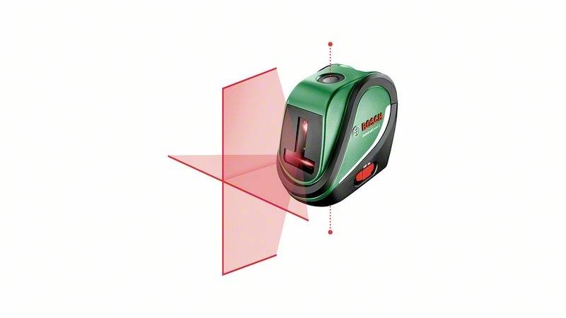 Bosch Home and Garden UniversalLevel 2 Set Kreuzlinienlaser Reichweite (max.): 10 m