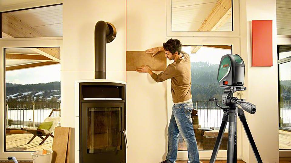 Bosch Home and Garden UniversalLevel 3 Kreuzlinienlaser Reichweite (max.): 10m