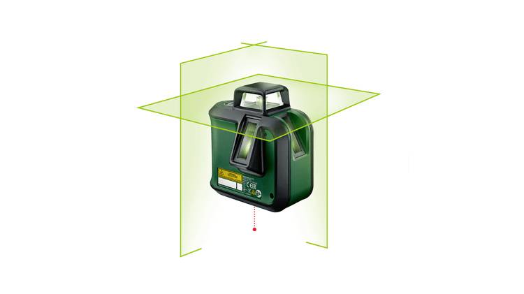 Bosch Home and Garden AdvancedLevel 360 Set Kreuzlinienlaser Reichweite (max.): 12 m