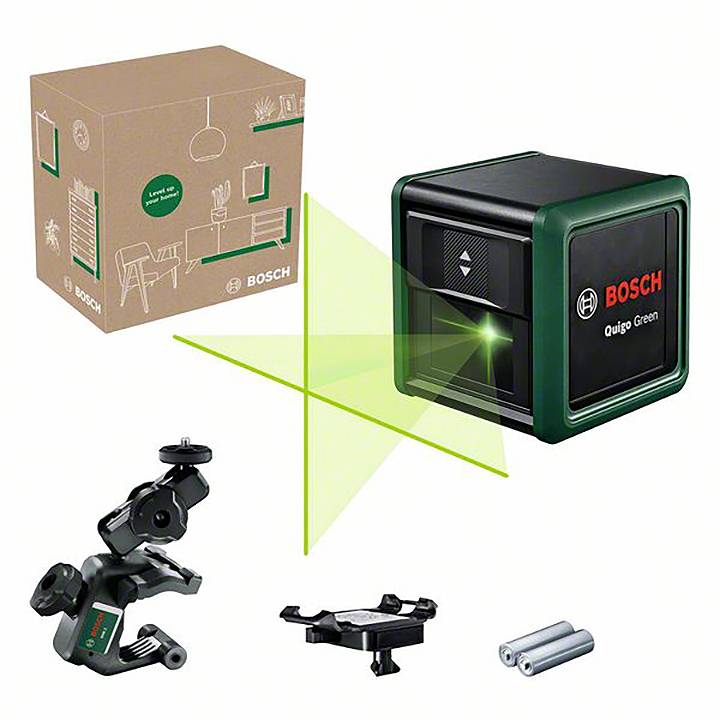 Bosch Home and Garden Quigo Green Kreuzlinienlaser Reichweite (max.): 12m