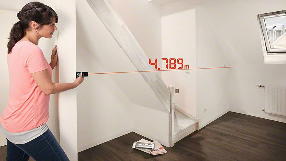 Bosch Home and Garden UniversalDistance 50C Laser-Entfernungsmesser Bluetooth 50m