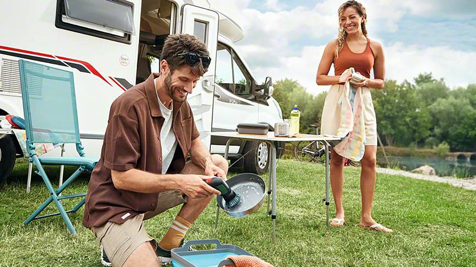 Bosch Home and Garden 06033E0002 UniversalBrush Set Akku-Multi-Reiniger