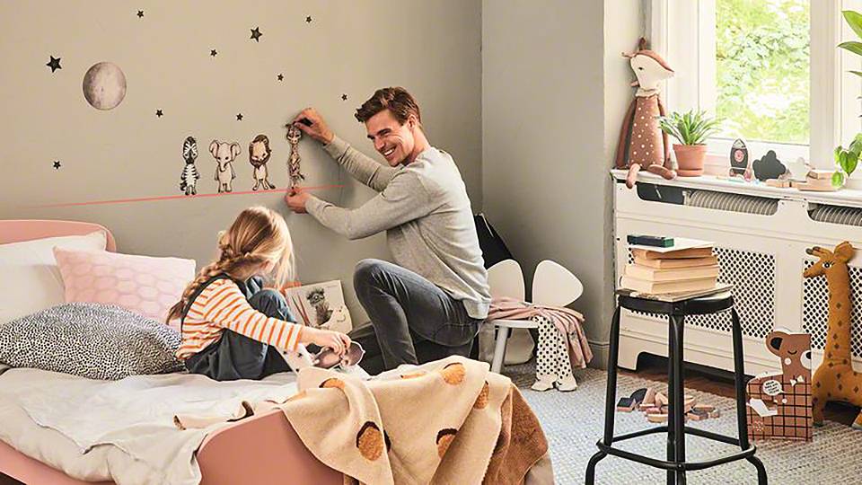 Bosch Home and Garden 1600A02PZ4 Linien-Aufsatz für Laser-Entfernungsmesser