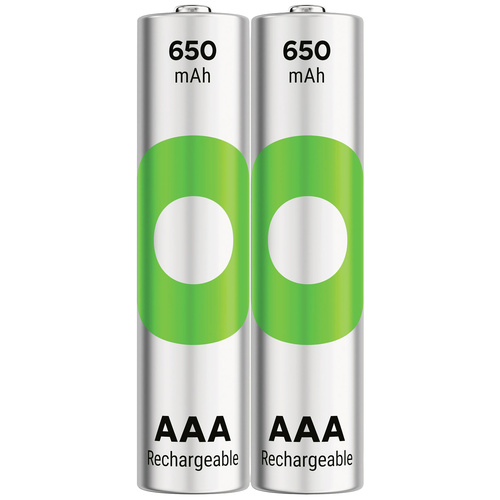 GP Batteries ReCyko Micro (AAA)-Akku NiMH 650 mAh 1.2V 2St.