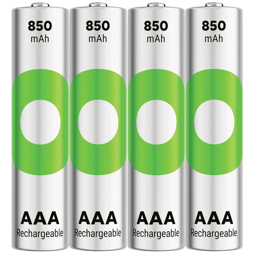 GP Batteries ReCyko Micro (AAA)-Akku NiMH 850 mAh 1.2 V 4 St.