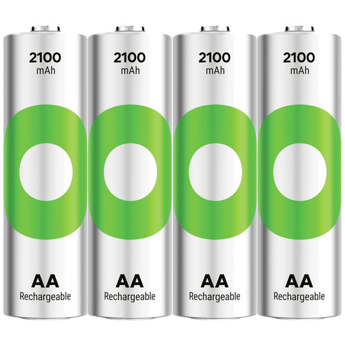 GP Batteries ReCyko Mignon (AA)-Akku NiMH 2100 mAh 1.2 V 4 St.