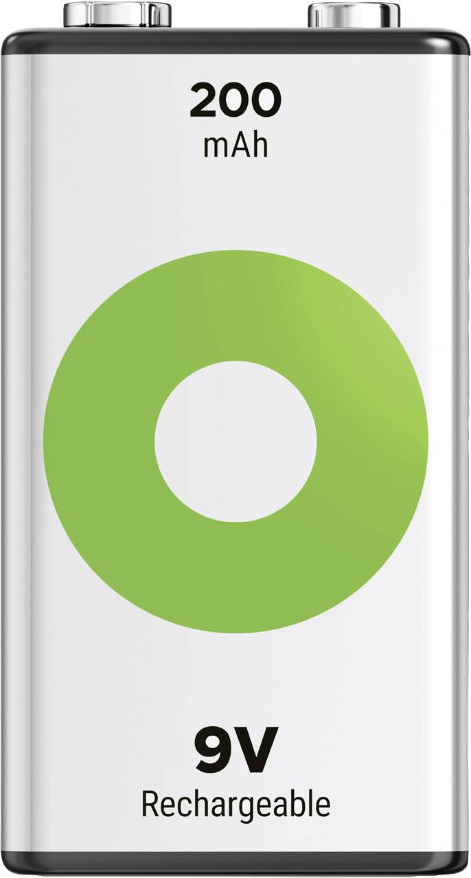 GP ReCyko 9V Block-Akku NiMH 200 mAh 8.4V 1St.