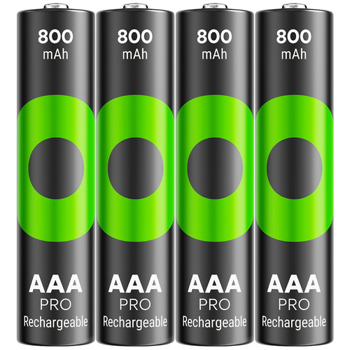 GP Batteries ReCyko Pro Micro (AAA)-Akku NiMH 800 mAh 1.2 V 4 St.