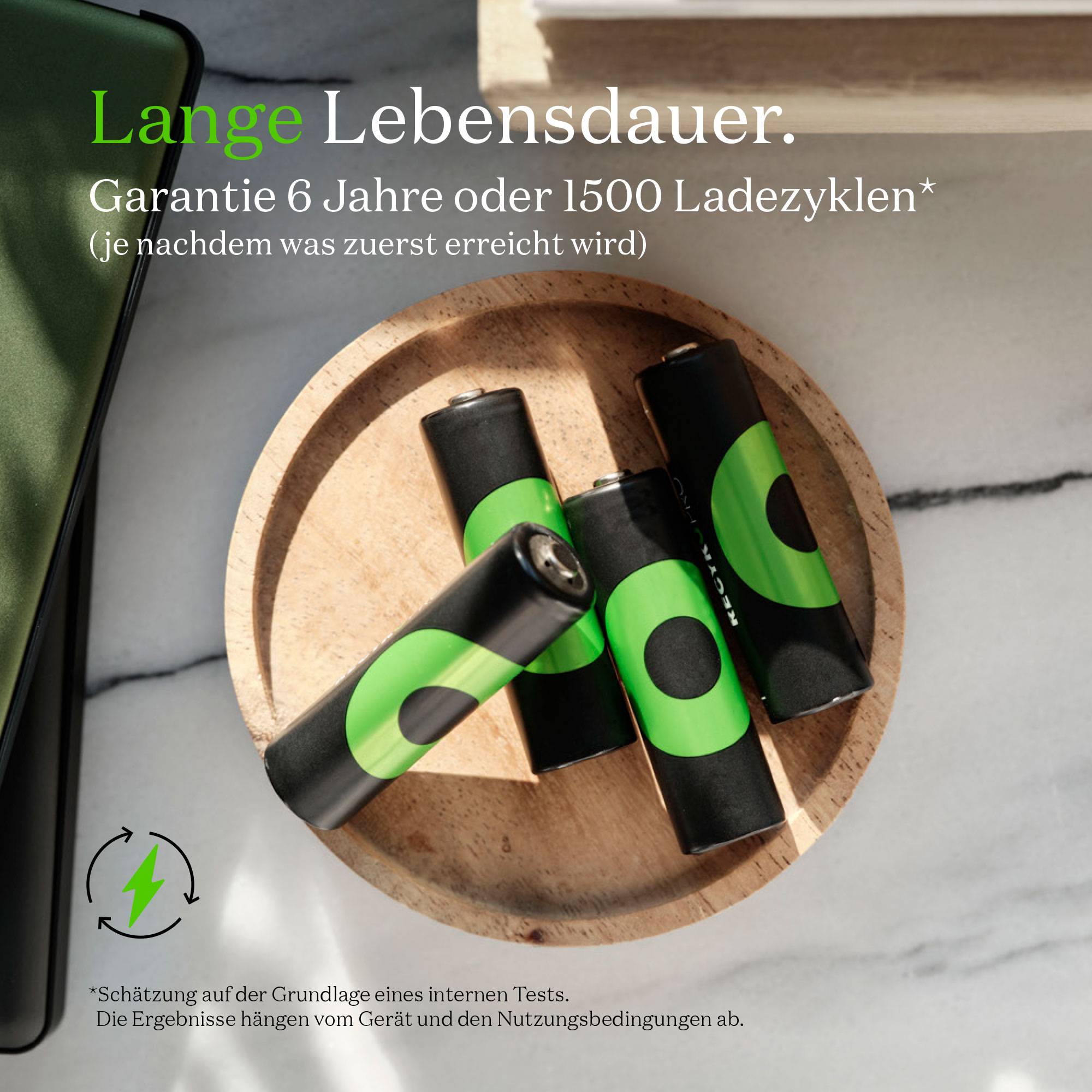 GP ReCyko Pro Mignon (AA)-Akku NiMH 2000 mAh 1.2V 4St.