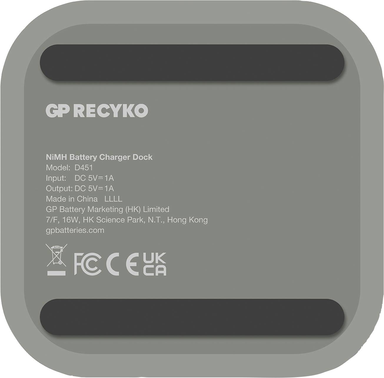 GP M452 Dockingstation Rundzellen-Ladegerät NiMH Micro (AAA), Mignon (AA)