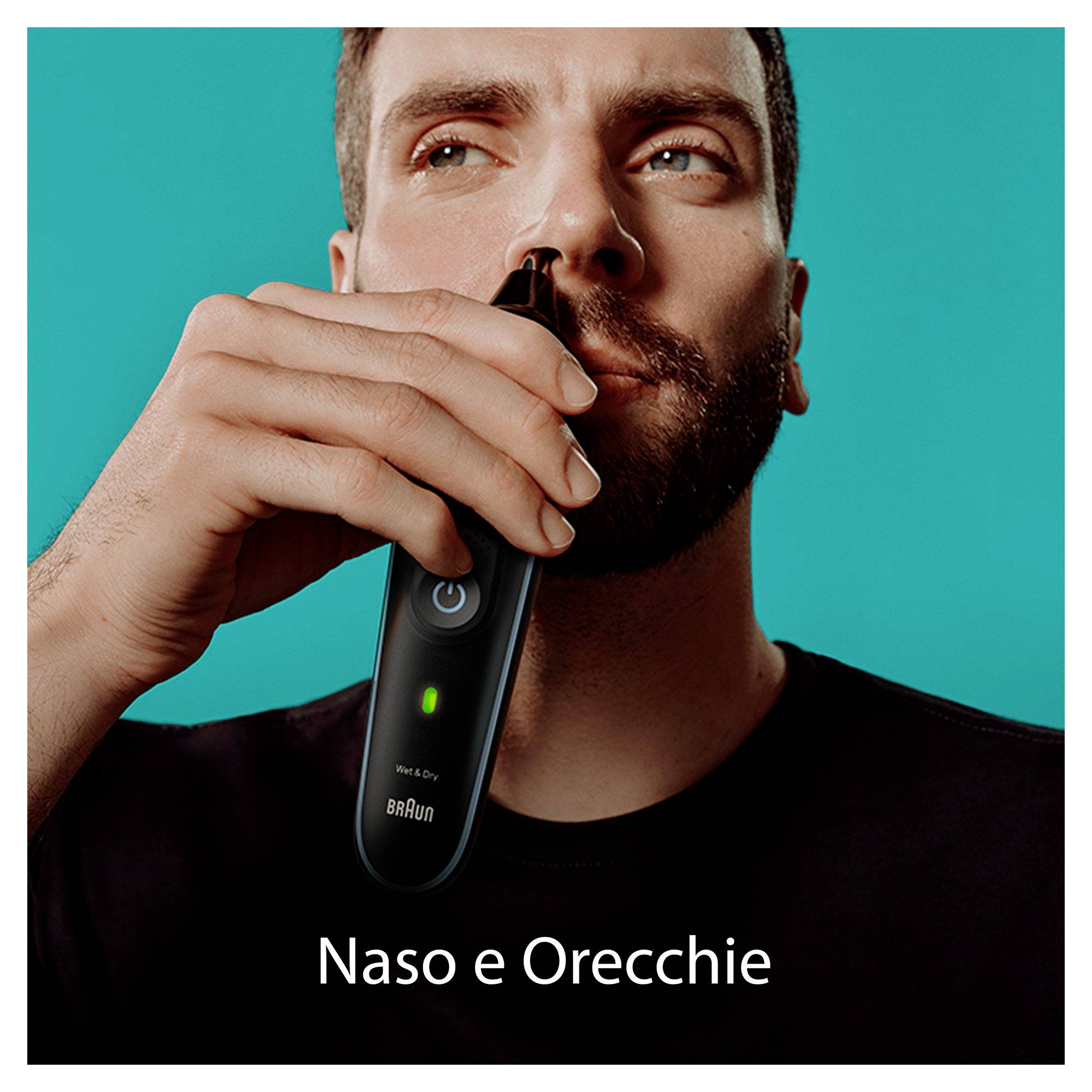 Braun MGK5411 All-in-One Bartschneider, Haarschneider, Körperhaartrimmer, Ohr-, Nasenhaartrimmer, Präzisions Trimmer, Rasierer