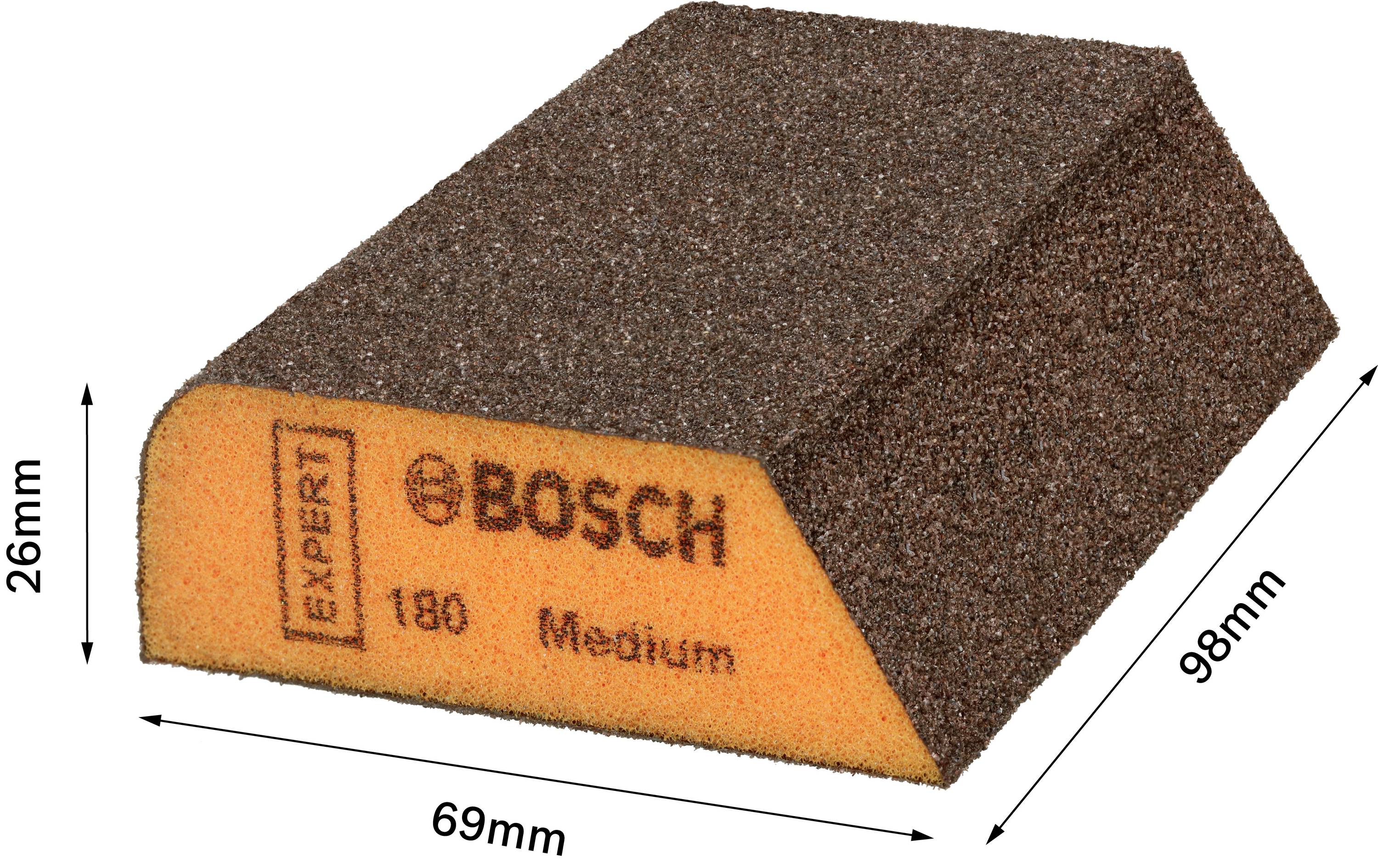 Bosch Accessories 2608621921 EXPERT Schleifschwamm Combi Block, mittel 1St.