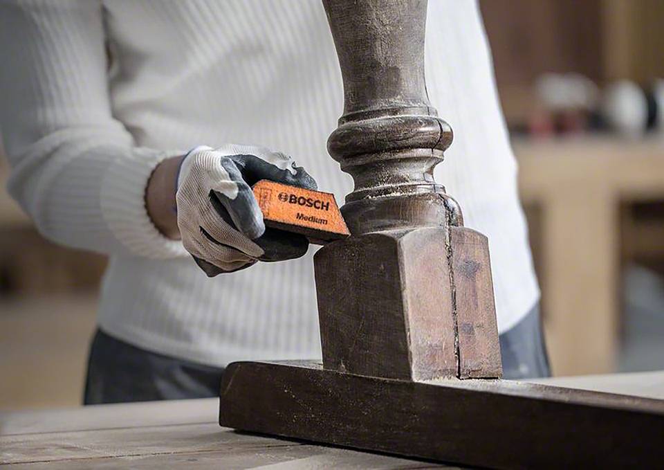 Bosch Accessories 2608621921 EXPERT Schleifschwamm Combi Block, mittel 1St.