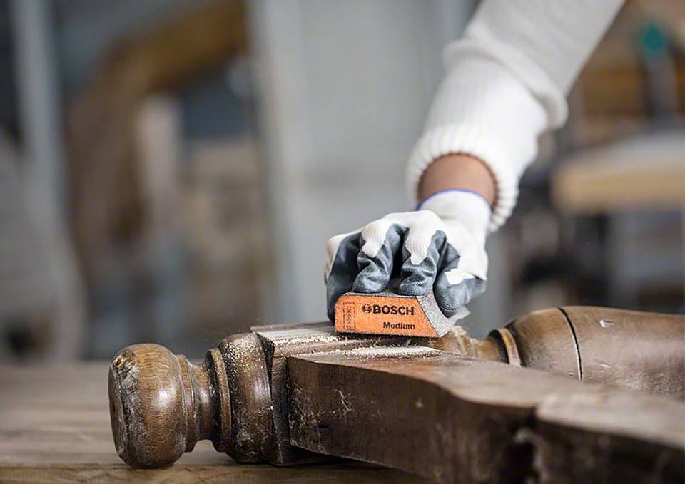 Bosch Accessories 2608621921 EXPERT Schleifschwamm Combi Block, mittel 1St.