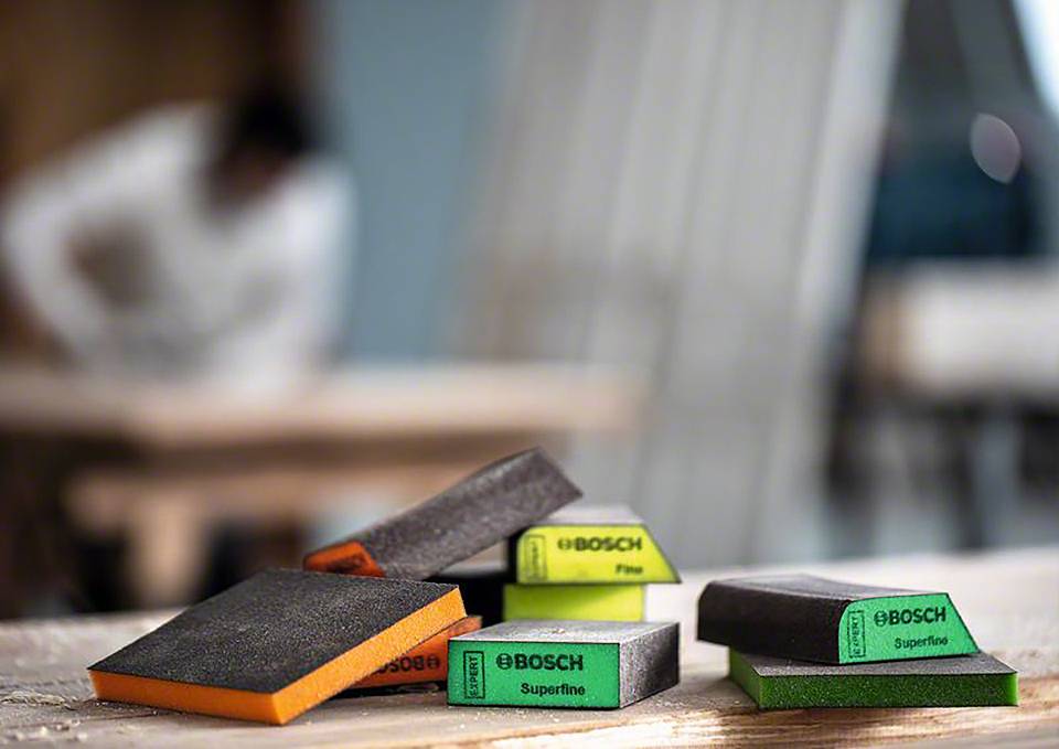 Bosch Accessories 2608621922 EXPERT Schleifschwamm Combi Block, fein