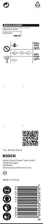 Bosch Accessories 2608902350 Mehrzweckbohrer 8mm