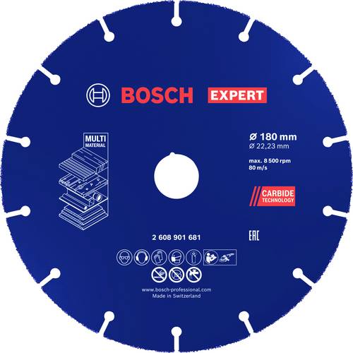 Bosch Accessories 2608901681 2608901681 Trennscheibe 180 mm 1 St.