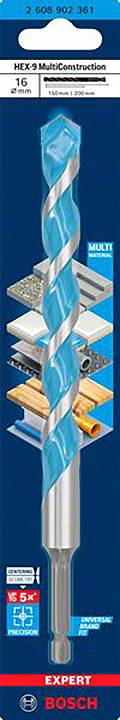 Bosch Accessories 2608902361 Mehrzweckbohrer 16mm 1St.