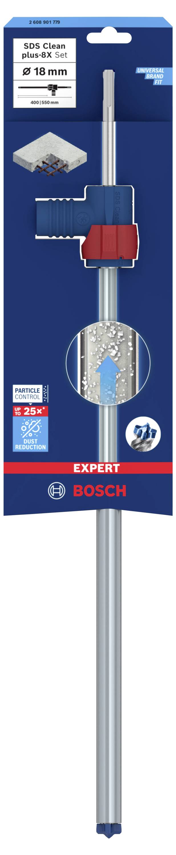 Bosch Accessories 2608901779 2608901779 Hammerbohrer-Set 18mm 1St.