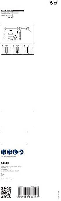 Bosch Accessories 2608901787 2608901787 Hammerbohrer-Set 22mm 1St.