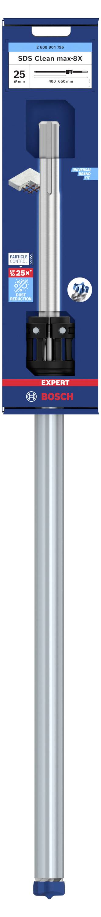 Bohrer-Sets in Verpackung, Marke Bosch, mit Aufschrift '25 Lextreme Wood TC', geeignet für Holzbohrungen.