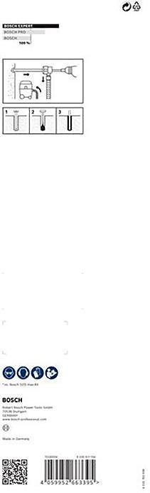 Bosch Accessories 2608901807 2608901807 Hammerbohrer-Set 30mm 1St.