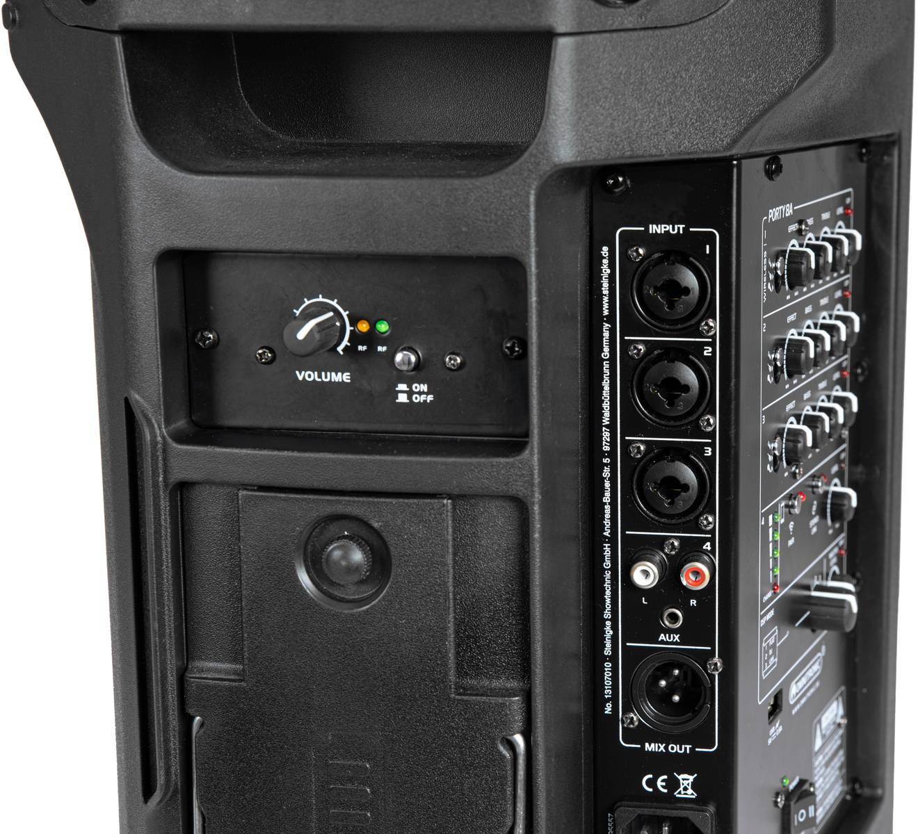 Omnitronic Porty-8A Party Lautsprecher akkubetrieben 1 St.