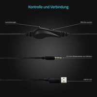 Lamax Heroes Guard1 Over Ear Headset kabelgebunden Stereo Schwarz Headset, Lautstärkeregelung, Mikrofon-Stummschaltung Gaming Lamax Heroes Guard1 Over Ear Headset kabelgebunden Stereo Schwarz Headset, Lautstärkeregelung, Mikrofon-Stummschaltung Gaming