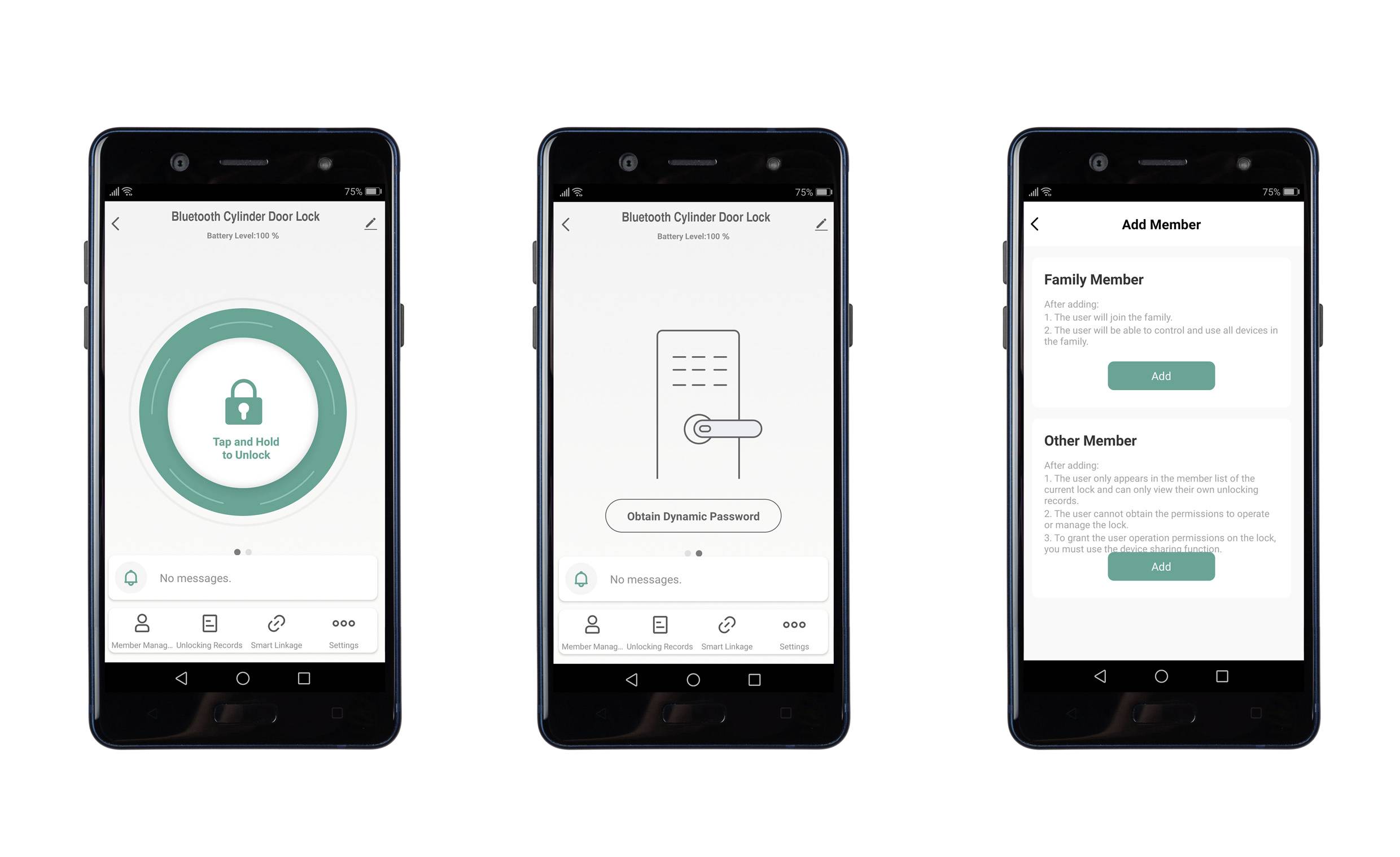 Sygonix SY-6121660 Sicherheitszylinder 3 V/DC Bluetooth-fähig, mit beleuchteter Tastatur
