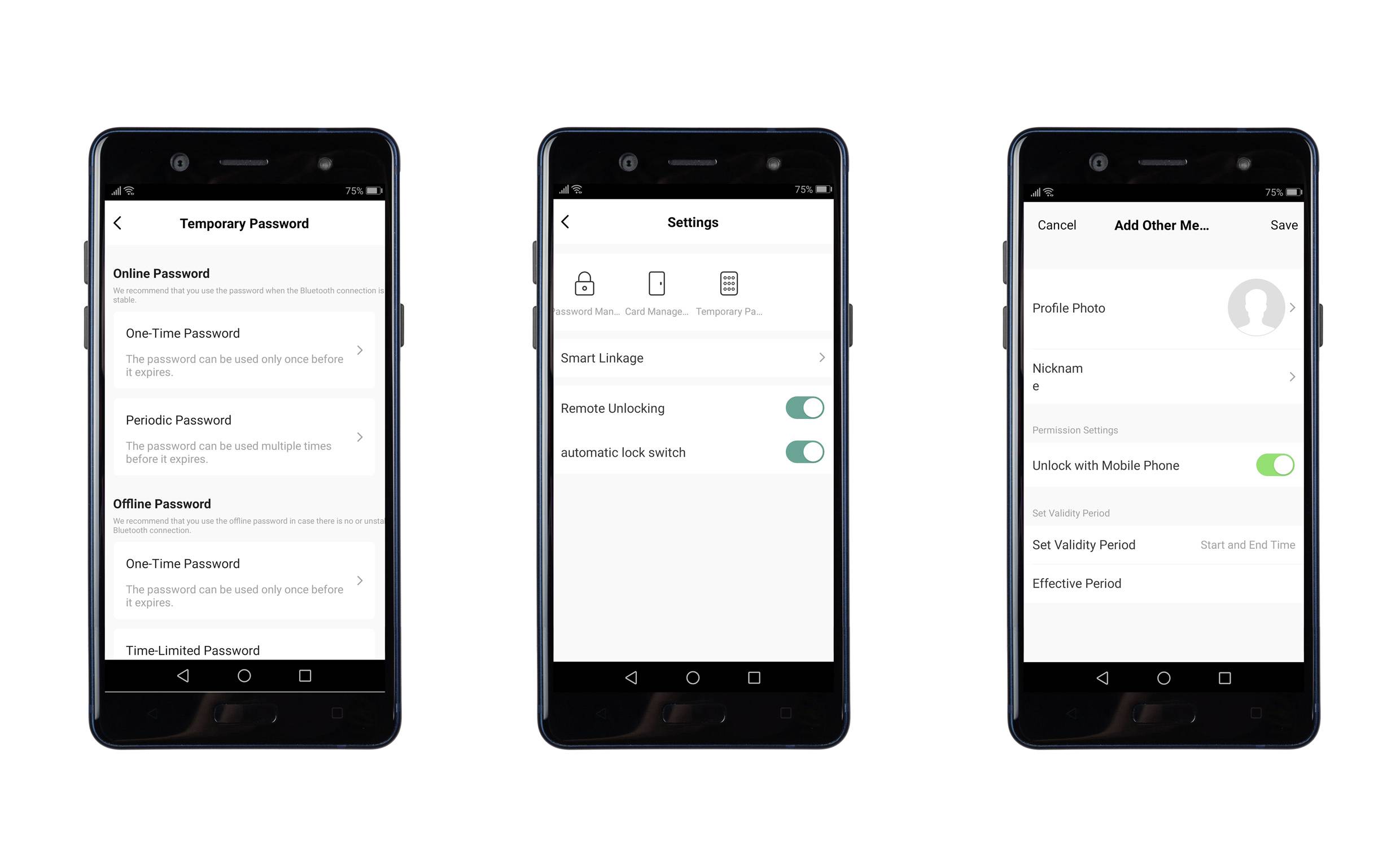 Sygonix SY-6121660 Sicherheitszylinder 3 V/DC Bluetooth-fähig, mit beleuchteter Tastatur