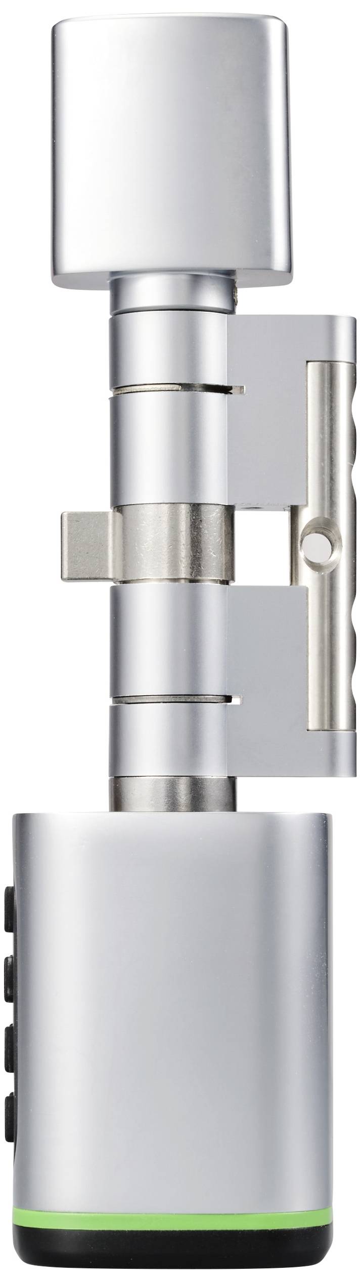 Sygonix SY-6121660 Sicherheitszylinder 3 V/DC Bluetooth-fähig, mit beleuchteter Tastatur